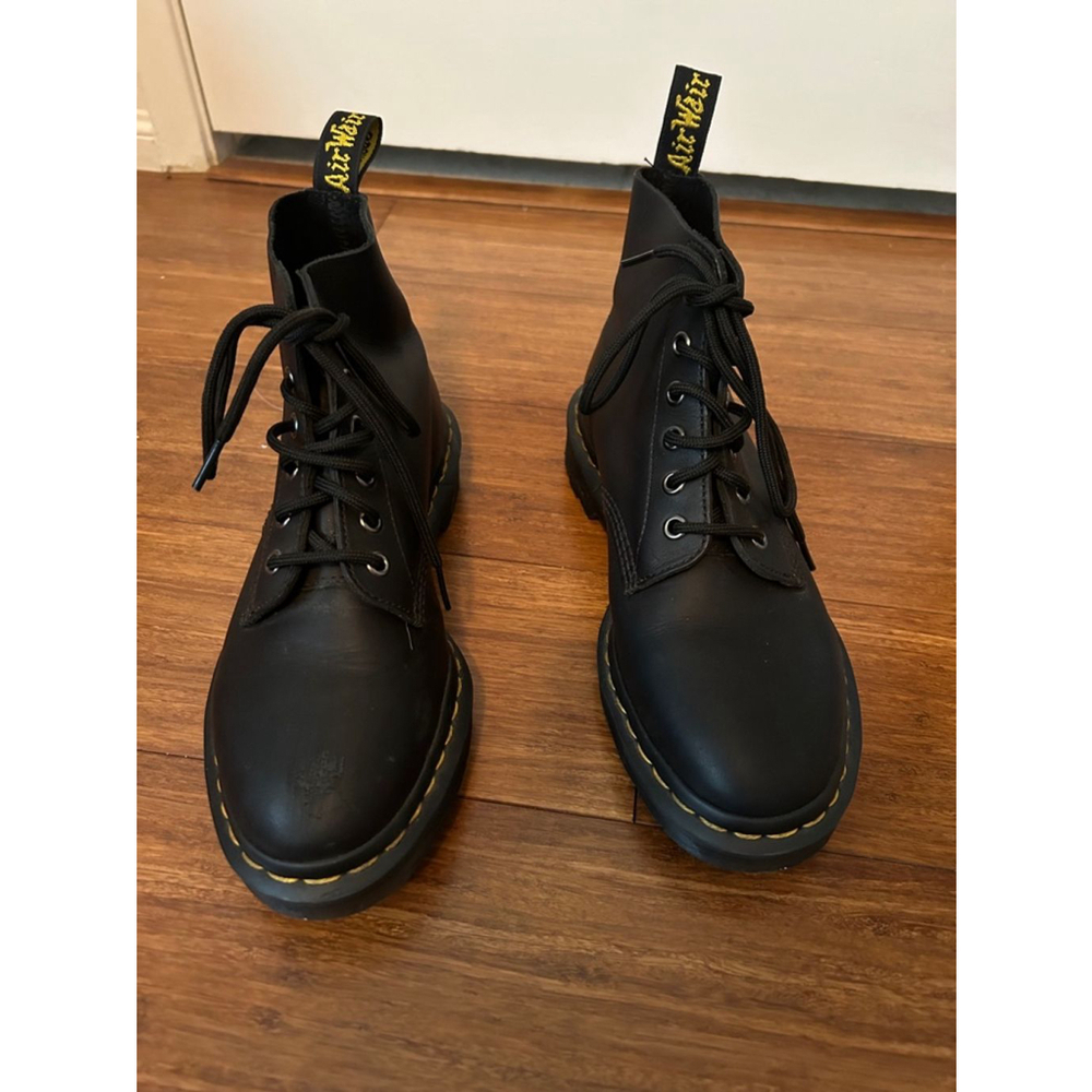 Doc Martens Unisex Boots Black Size 7L , 6M